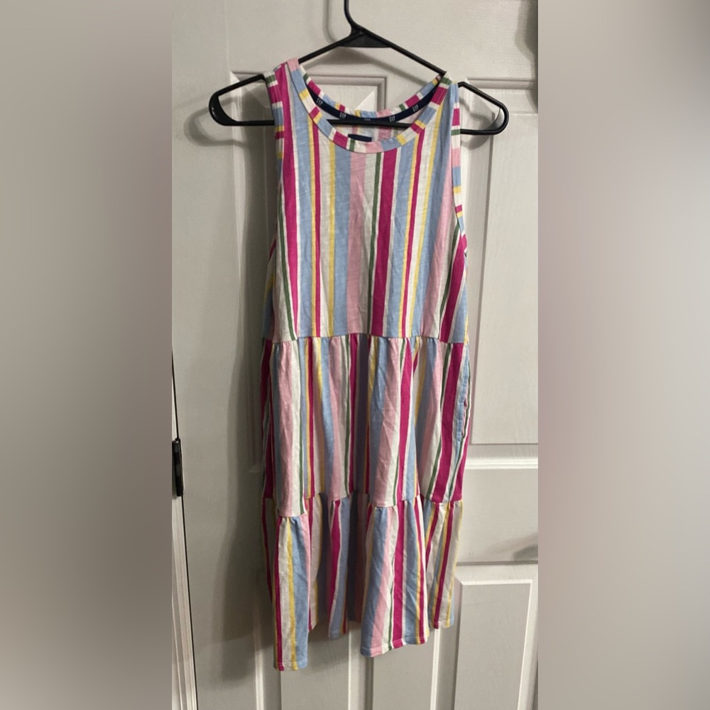 GAP Multicolor Striped Dress